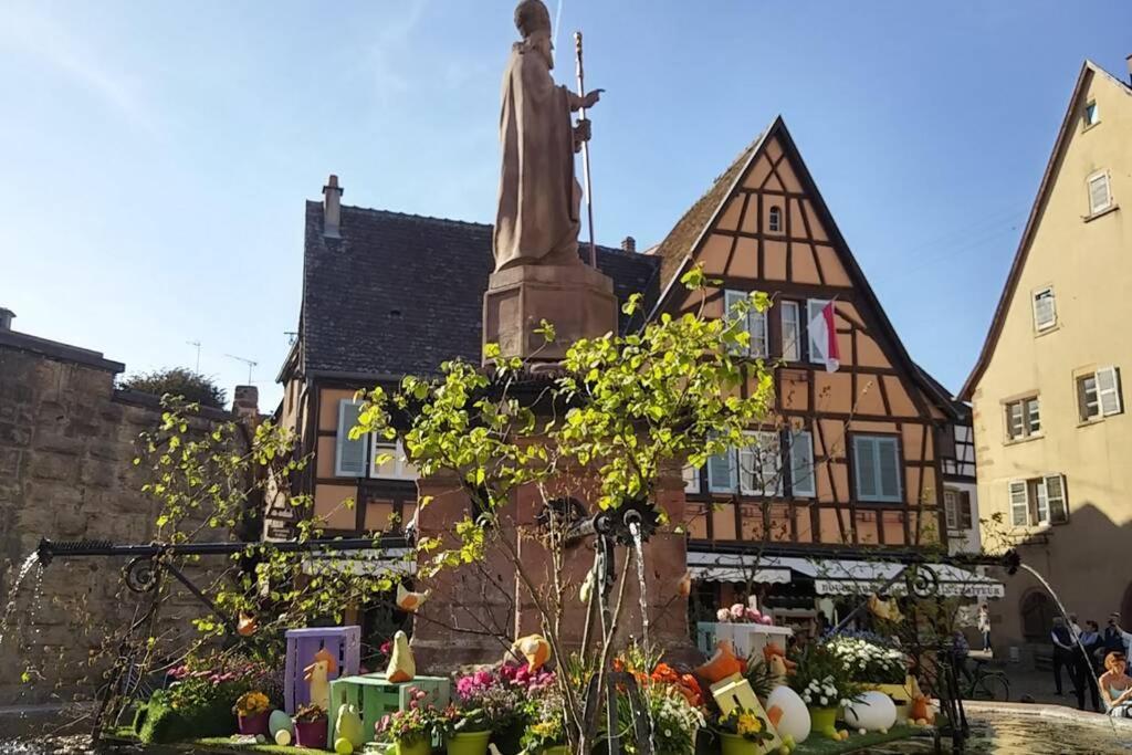 Gite A Eguisheim Proche De Colmar Et Kaysergberg. Exteriér fotografie